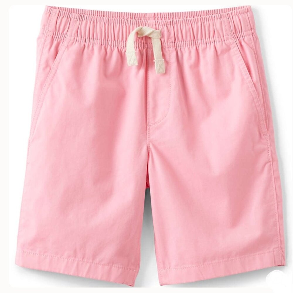 Lands End - Unisex Pull On Elastic Waist Shorts Saltwater Pink Size XXL NWT